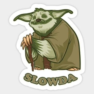 Slowda Sticker